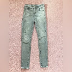 American Eagle Outfitters Women's Gray Skinny Jeans